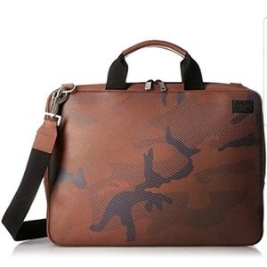 Jack Spade Camouflage Dot New Slim Briefcase Bag